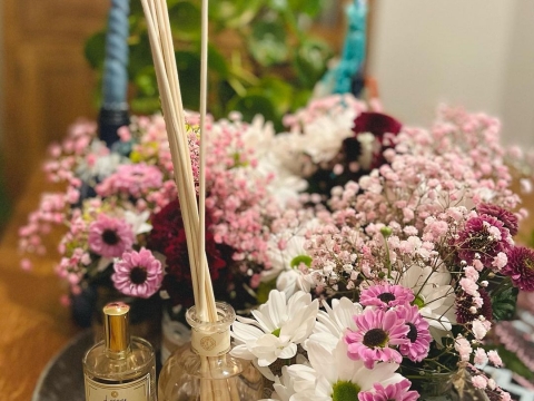 Peonia in Fiore