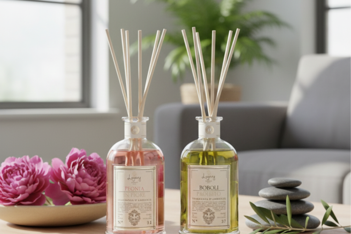 Peonia in Fiore & Boboli Proibito – Hai nốt hương, hai tâm trạng