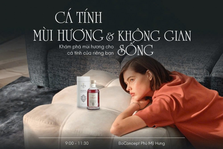 LOGEVY x BOCONCEPT: WORKSHOP Cá Tính Mùi Hương & Không Gian Sống 