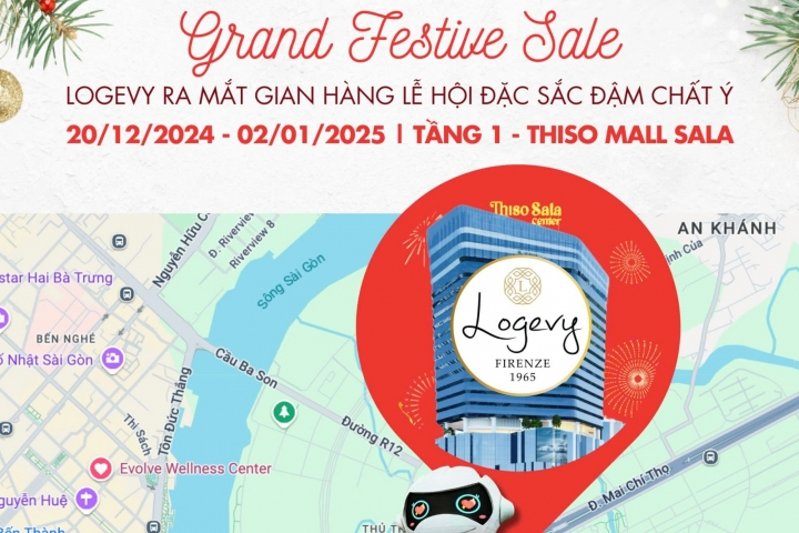 LOGEVY POP-UP STORE: Thưởng lãm nghệ thuật hương thơm Ý tại THISO Mall Sala